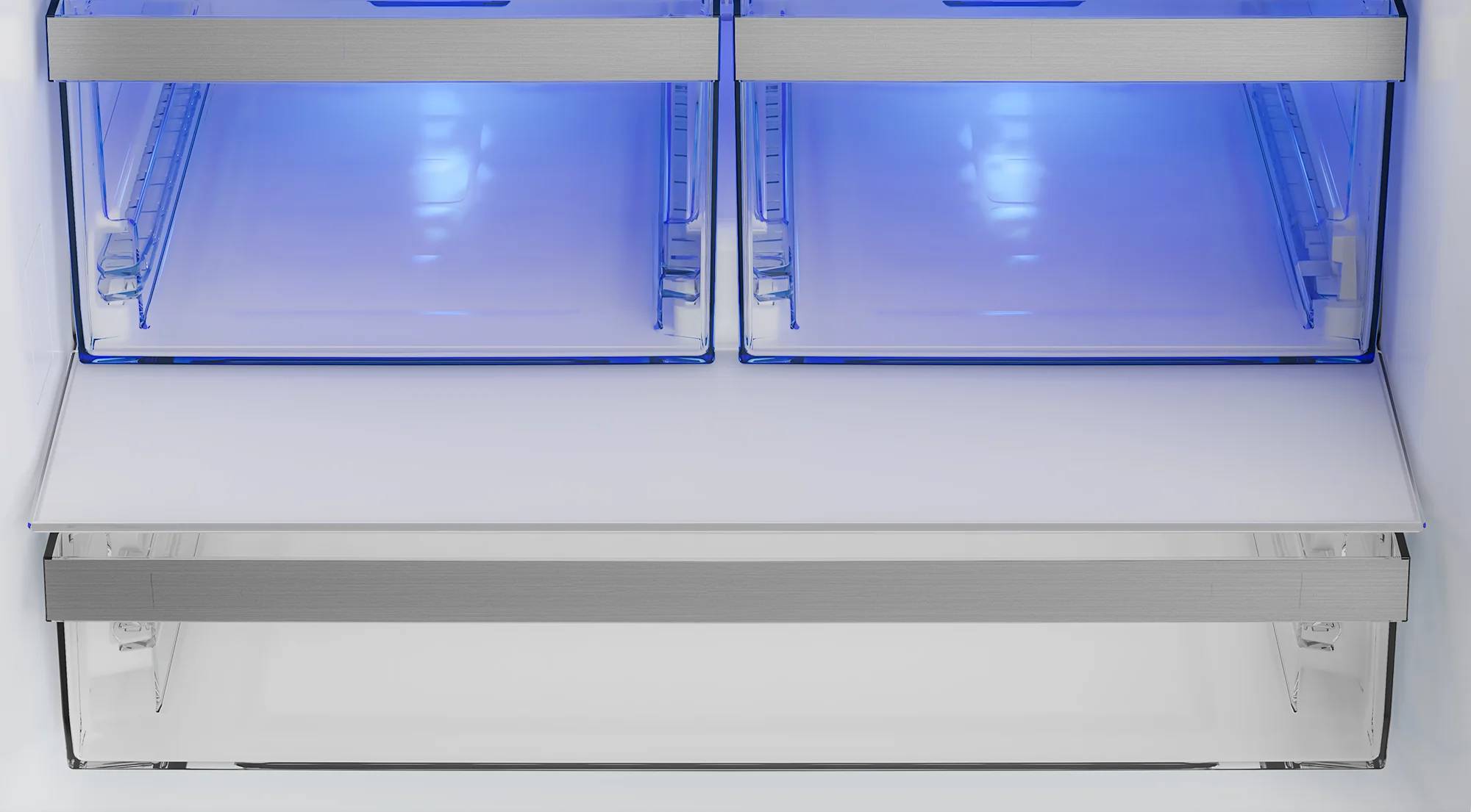 30" Blomberg 16.09 Cu. Ft. Counter-Depth French Door Refrigerator - BRFD21622SS