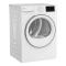 24" Blomberg 2.3 Cu. Ft. Compact Front Load Washer and 3.7 Cu. Ft. Vented Dryer - BLWM242300SWG-BLDV243700SEWG