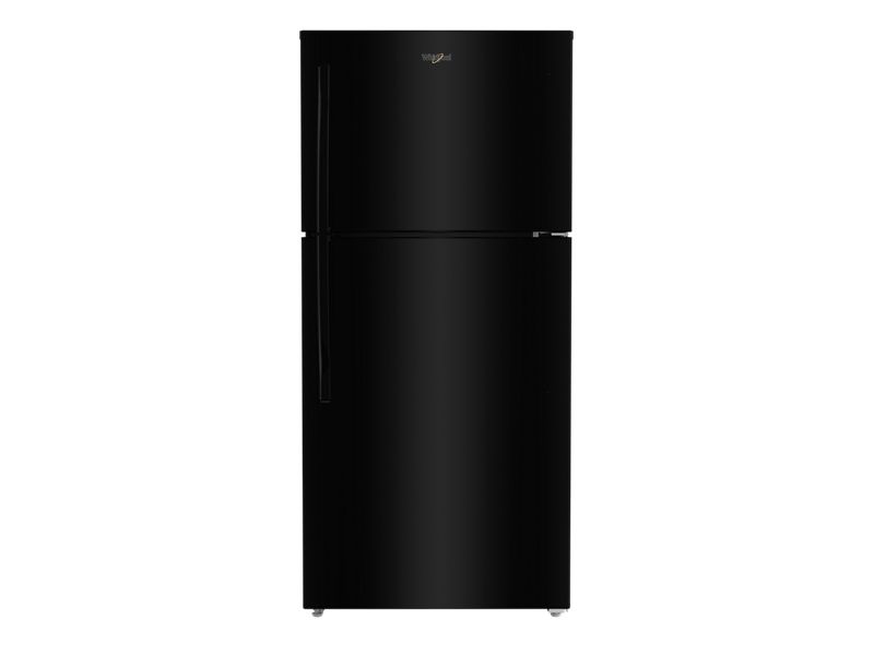 30" Whirlpool Top Freezer Refrigerator with Total Coverage Cooling  19.2 Cu. Ft. - WRTX7419SB
