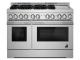 48" Jenn-Air Rise Gas Professional-Style Range With Chrome-Infused Griddle - JGRP548HL