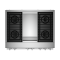36" Jenn-Air Noir Dual-Fuel Professional-Style Range - JDSP536HM