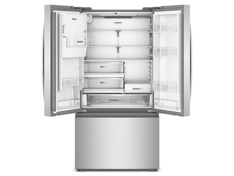 36" Whirlpool 23.4 Cu. Ft. True Counter Depth 3-Door French Door Refrigerator - WRFC5036RZ