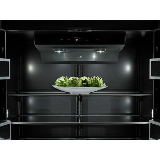 36" Jenn-Air 20.9 Cu. Ft. Fully Integrated Built-In Bottom-Freezer Refrigerator (Left-Hand Door Swing) - JB36NXFXLE