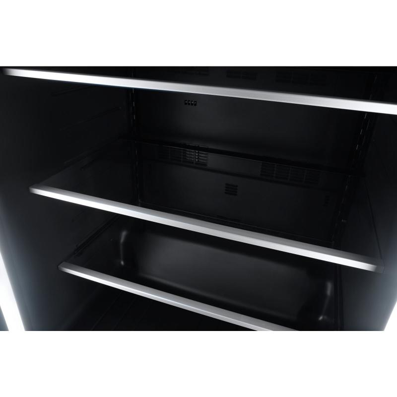 24" Jenn-Air Panel-Ready Under Counter Glass Door Refrigerator Left Swing - JUGFL242HX