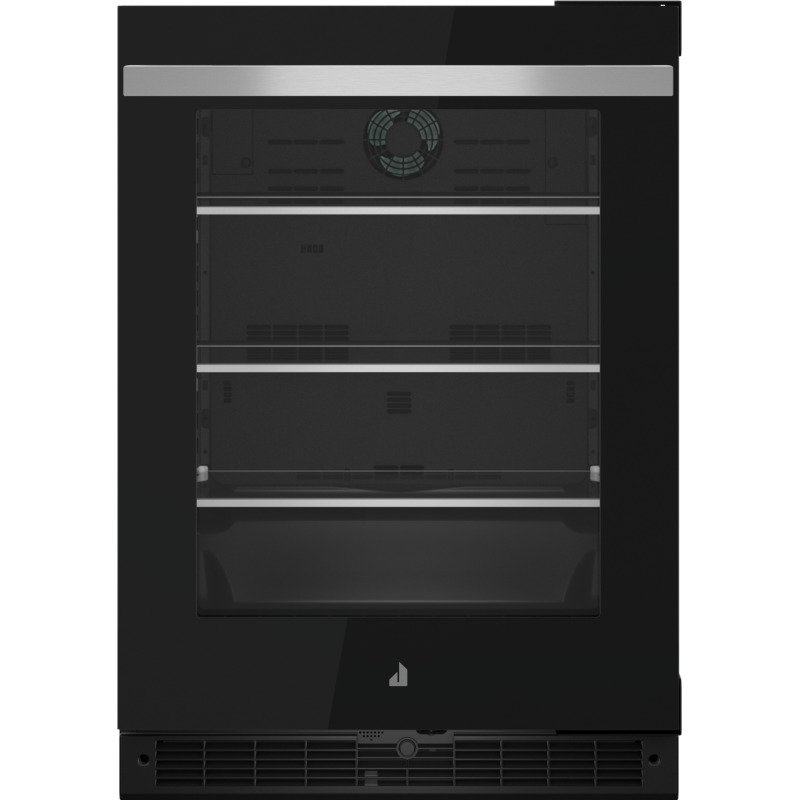 24" Jenn-Air NOIR Right Swing Under Counter Glass Door Refrigerator - JUGFR242HM