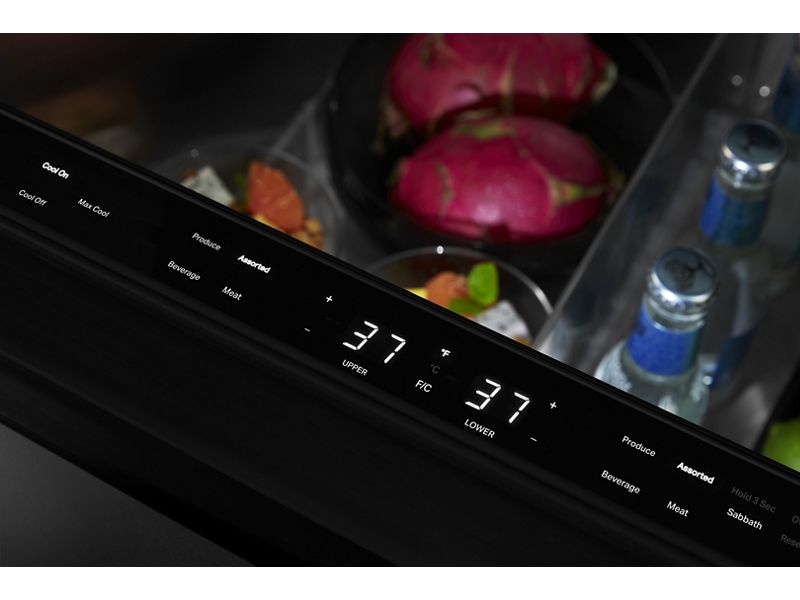 24" Jenn-Air Panel-Ready Double Refrigerator Drawers - JUDFP242HX