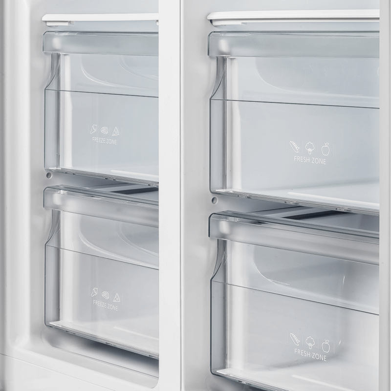 33" Forno 15.6 Cu.Ft. Salerno Side-by-Side Refrigerator - FFRBI1805-33SB