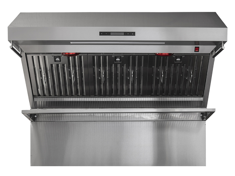 48" Forno Alta Qualita Range Hood With Red Light Warmers - FRHWM5029-48