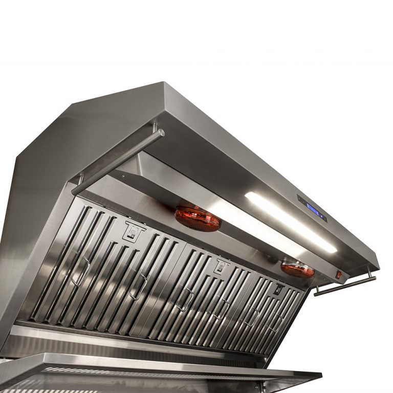 48" Forno Alta Qualita Range Hood With Red Light Warmers - FRHWM5029-48