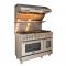 48" Forno Alta Qualita Range Hood With Red Light Warmers - FRHWM5029-48