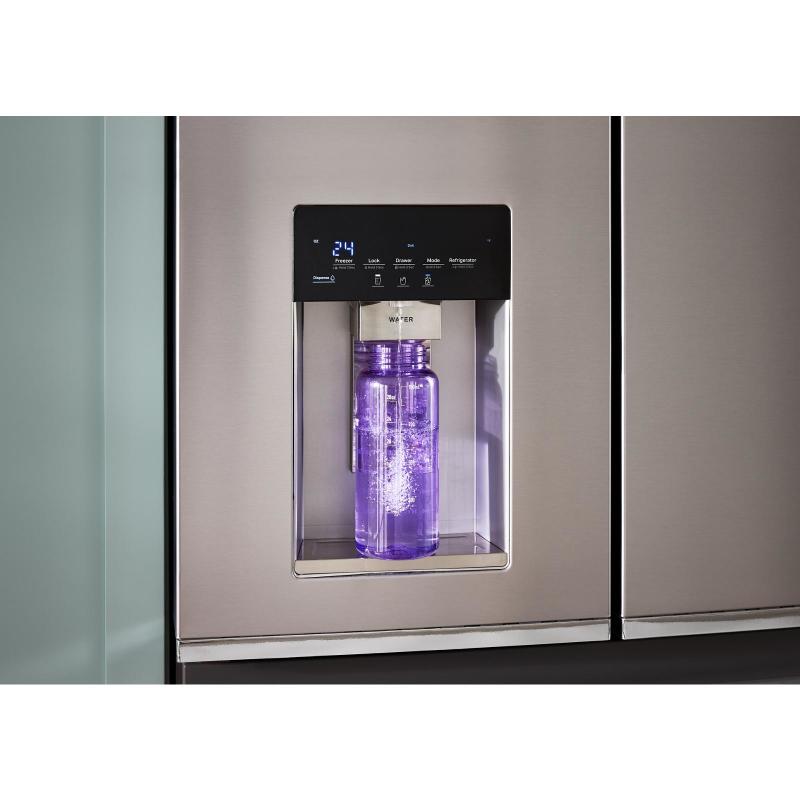 36" Whirlpool 22 cu. ft. True Counter Depth 4-Door French Door Refrigerator - WRMC5036RV