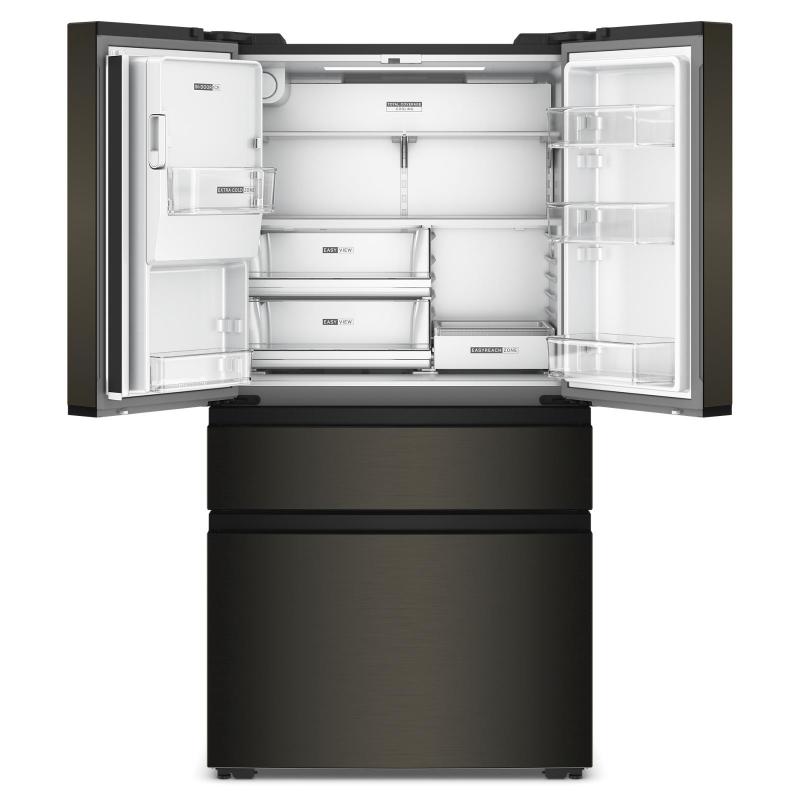 36" Whirlpool 22 cu. ft. True Counter Depth 4-Door French Door Refrigerator - WRMC5036RV