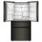 36" Whirlpool 22 cu. ft. True Counter Depth 4-Door French Door Refrigerator - WRMC5036RV