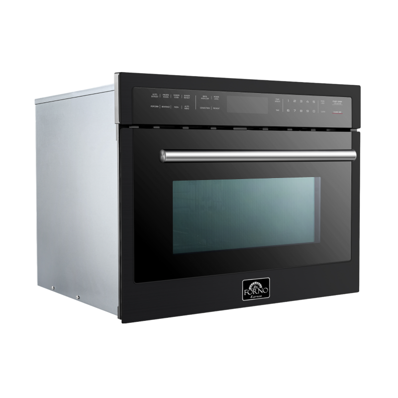 24" Forno 1.6 Cu. Ft. Oliena 1750 Watt Compact Oven Microwave - FMWDR3093-24BLK