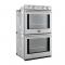 30" Forno Vomero Double Wall Oven with 10 Cu. Ft. 7100 Watts Convection Oven with Mechanical Control in Stainless-Steel - FBOEL1324-30