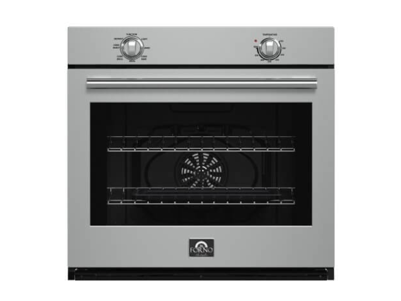 30" Forno Vomero Single Wall 5 Cu. Ft. 3550 Watts Convection Oven in Stainless Steel - FBOEL1370-30