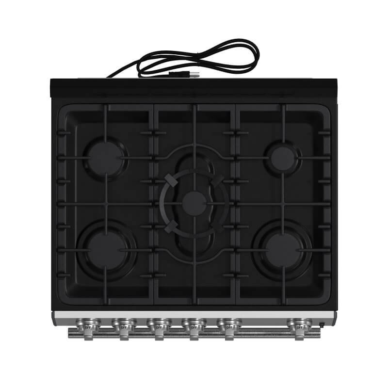 30" Forno Leonardo Gas Range 5 cu.ft. Convection Oven - FFSGS1116-30