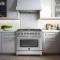 36" Forno Galiano Dual Fuel Range 6 Burners 5.36 cu.ft. True Convection Oven - FFSGS6156-36