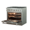 36" Forno Galiano Dual Fuel Range 6 Burners 5.36 cu.ft. True Convection Oven - FFSGS6156-36