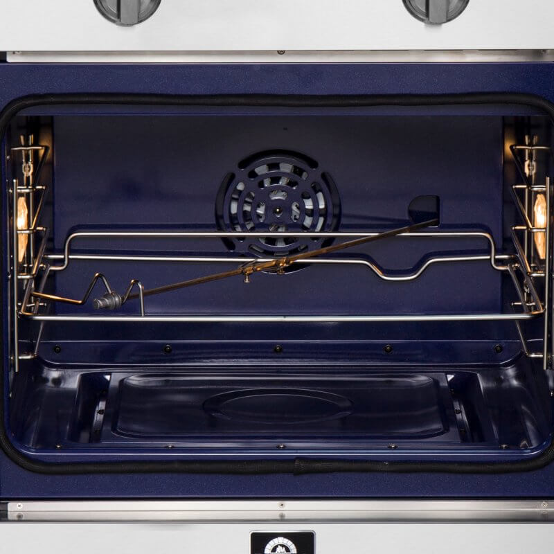30" Forno Gallico Electric French Door Wall Oven - FBOEL1371-30