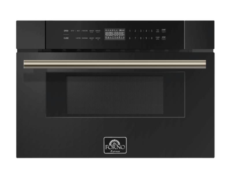 30" Forno 1.2 Cu. Ft. Capoliveri 1000 Watts Microwave Drawer - FMWDR3000-30BLK