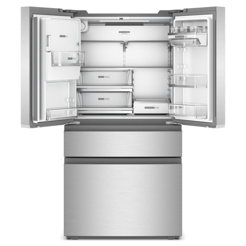 36" Whirlpool 22 cu. ft. True Counter Depth 4-Door French Door Refrigerator - WRMC7036RZ