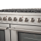 48" Forno Galiano Gas Range 8 Burners Griddle 6.58 cu.ft. Double Ovens - FFSGS6244-48WHT