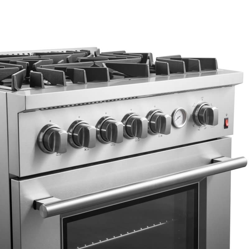 30" Forno Giovanni Gas 5 Burners 4.32 cu.ft. Convection Oven Range - FFSGS6274-30