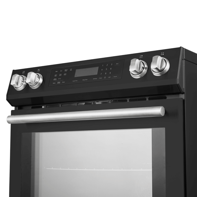 30" Forno Espresso Donatello Slide-In Induction Range Black - FFSIN0905-30BLK