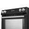 30" Forno Espresso Donatello Slide-In Induction Range Black - FFSIN0905-30BLK