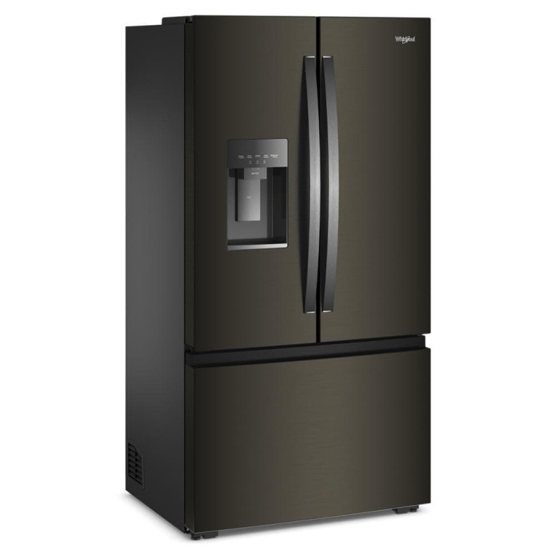 36" Whirlpool 23.4 cu. ft. True Counter Depth 3-Door French Door Refrigerator - WRFC7036RV