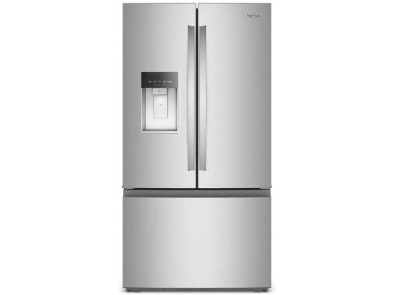 36" Whirlpool 23.4 cu. ft. True Counter Depth 3-Door French Door Refrigerator - WRFC7036RZ