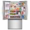 36" Whirlpool 23.4 cu. ft. True Counter Depth 3-Door French Door Refrigerator - WRFC7036RZ