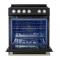 30" Forno Leonardo Espresso Slide-In Induction Range in Black - FFSIN0982-30BLK