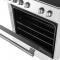 30" Forno Leonardo Espresso Slide-In Electric Convection Range in White - FFSEL6022-30WHT