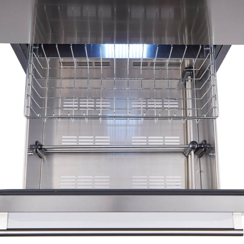 Forno Azienda Dual Temperature Zone 24” Wine Cooler -108 Bottles - FWCDR6628-24S