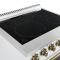 30" Forno Paolo 4.38 cu.ft. Freestanding True Convection Oven Electric Range - FFSEL6011-30WHT