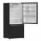 31" Forno Milano Espresso 17.2 cu. ft. Bottom Freezer Right Swing Door Refrigerator - FFFFD1785-31BLK