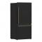 31" Forno Milano Espresso 17.2 cu. ft. Bottom Freezer Right Swing Door Refrigerator - FFFFD1785-31BLK