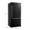 31" Forno Milano Espresso 17.2 cu. ft. Bottom Freezer Right Swing Door Refrigerator - FFFFD1785-31BLK