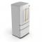 Forno Luigi 18 cu.ft. French Door Refrigerator - FFFFD1791-33WHT