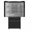 Forno Luigi 18 cu.ft. French Door Refrigerator Black - FFFFD1791-33BLK