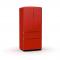 Forno Luigi 18 cu.ft. French Door Refrigerator Black - FFFFD1791-33RED