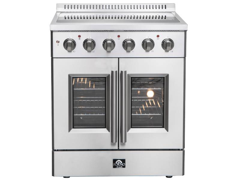 30" FORNO Galiano Freestanding French Door Electric Range - FFSEL6917-30