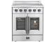 30" FORNO Galiano Freestanding French Door Electric Range - FFSEL6917-30