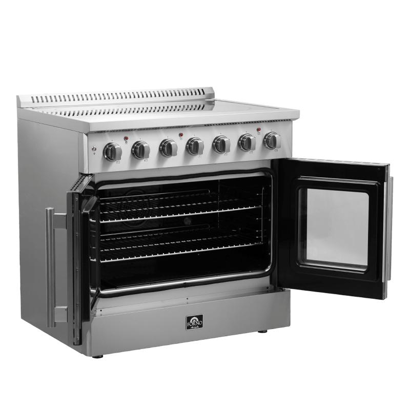 36" Forno Galiano Freestanding French Door Electric Range - FFSEL6917-36