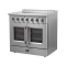 36" Forno Galiano Freestanding French Door Electric Range - FFSEL6917-36