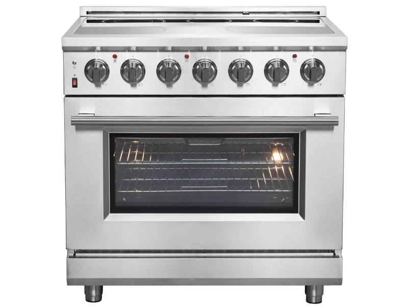 36" Forno Massimo Freestanding Chef Door Electric Range - FFSEL6020-36