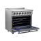 36" Forno Massimo Freestanding Chef Door Electric Range - FFSEL6020-36