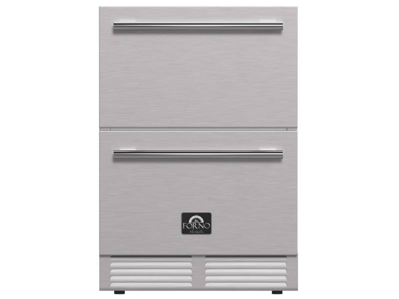 24" Forno Como 4.87 cu.ft. Indoor/Outdoor Drawer Refrigerator - FDROD1611-24S